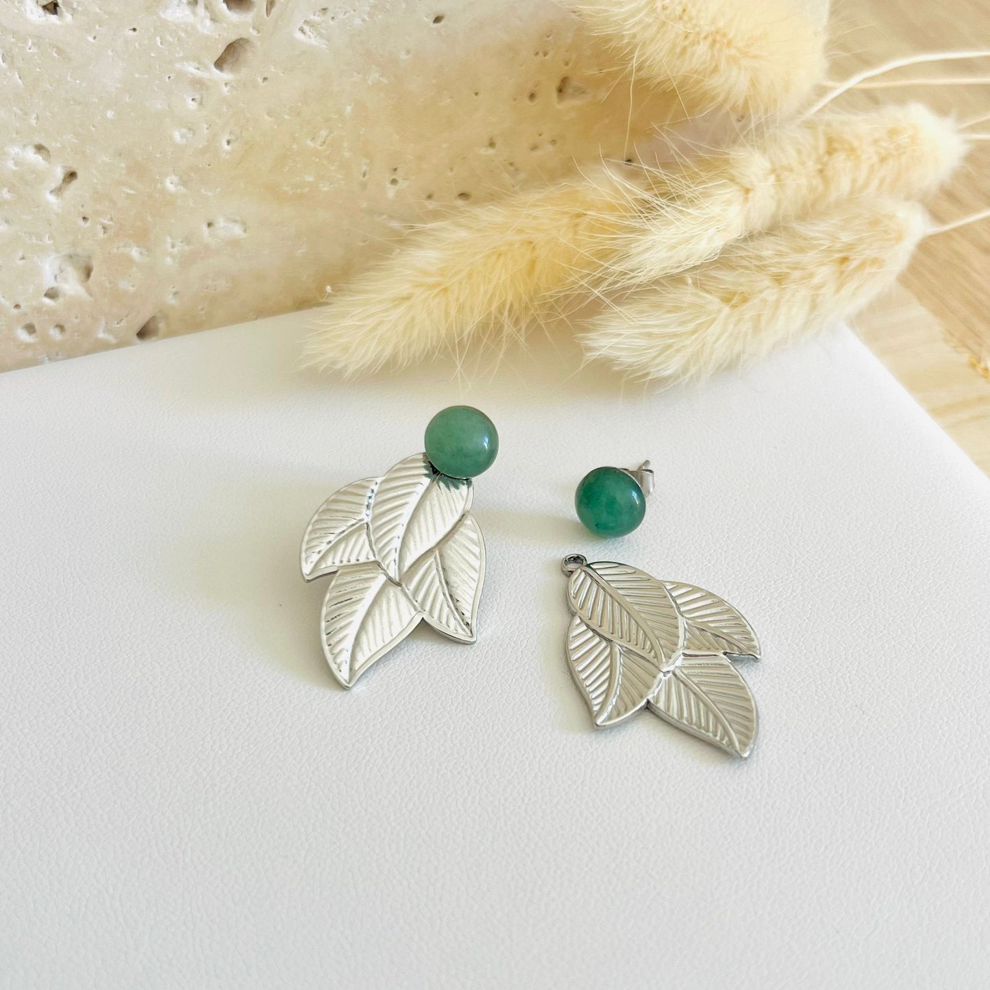 Boucles d'oreilles Feuilles Sao Paulo