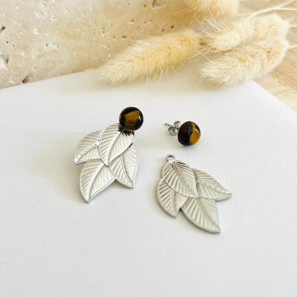Boucles d'oreilles Feuilles Sao Paulo