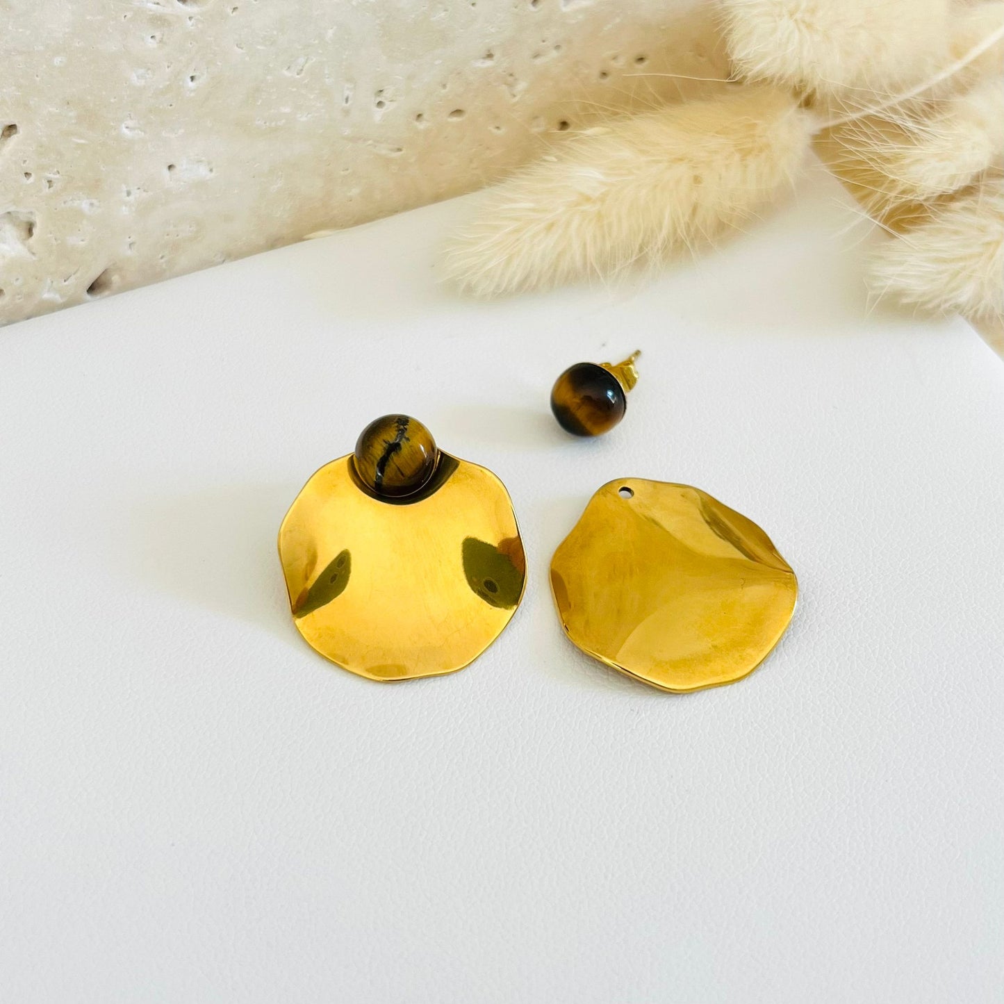 Boucles d'oreilles Martelées Sao Paulo