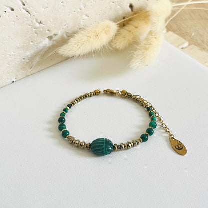 Bracelet Scarabée