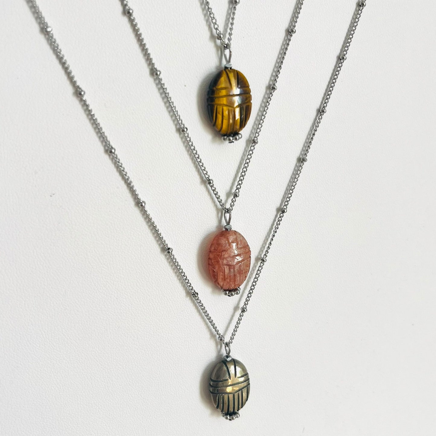 Collier Scarabée
