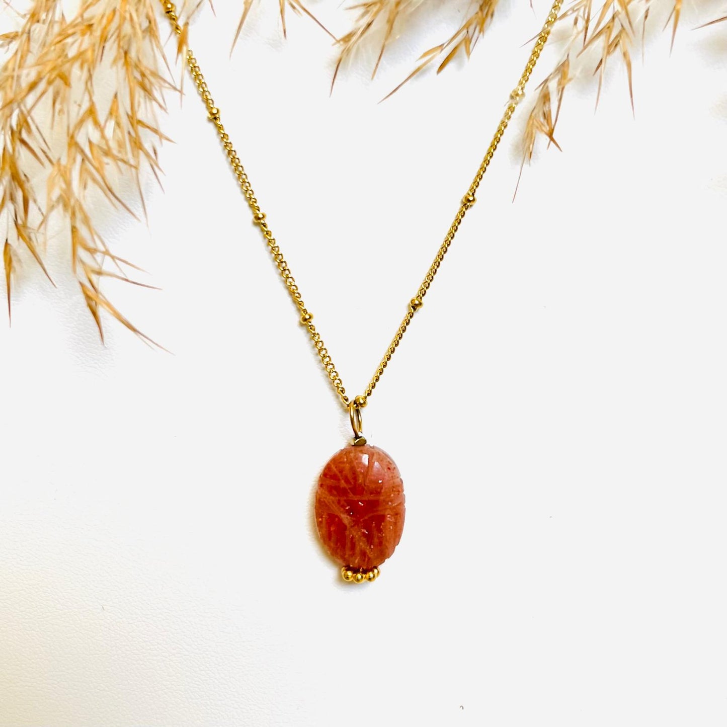 Collier Scarabée
